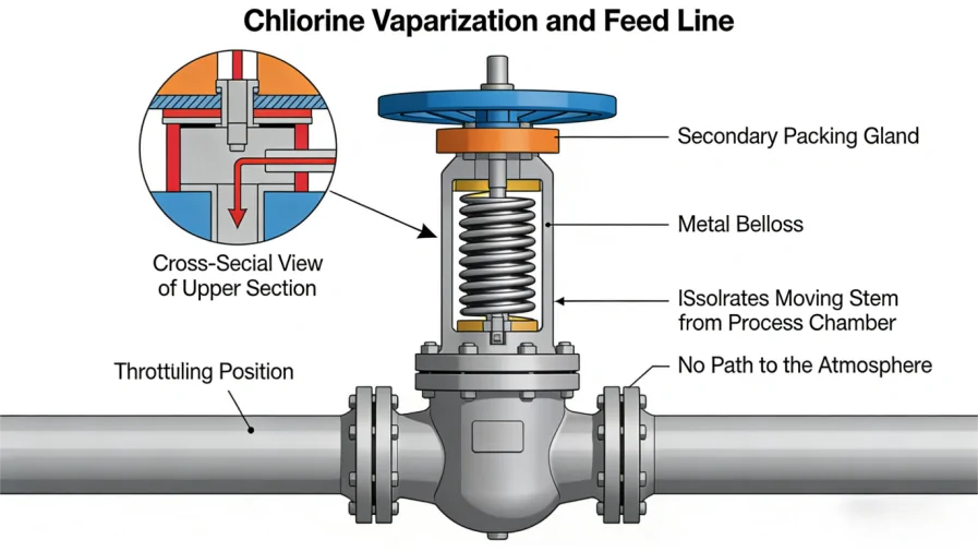 Bellow Seal Globe Valve