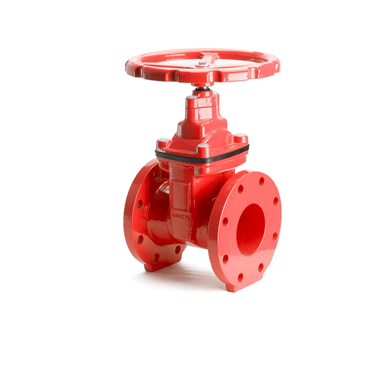 DIN F4 Flanged Resilient Seated NRS Gate Valve