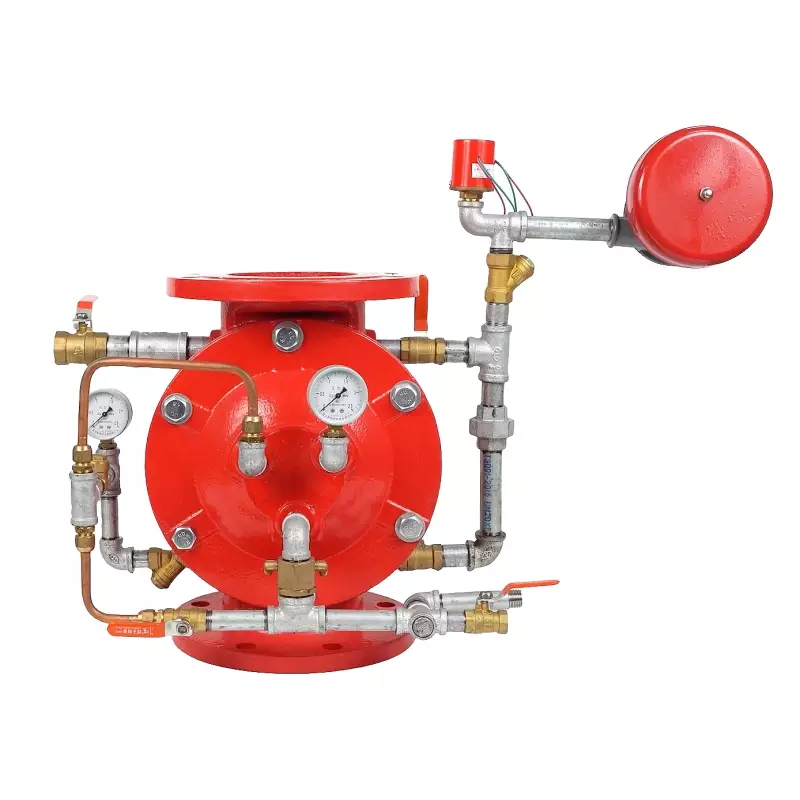 Diaphragm-Type Fire Alarm Deluge Valve