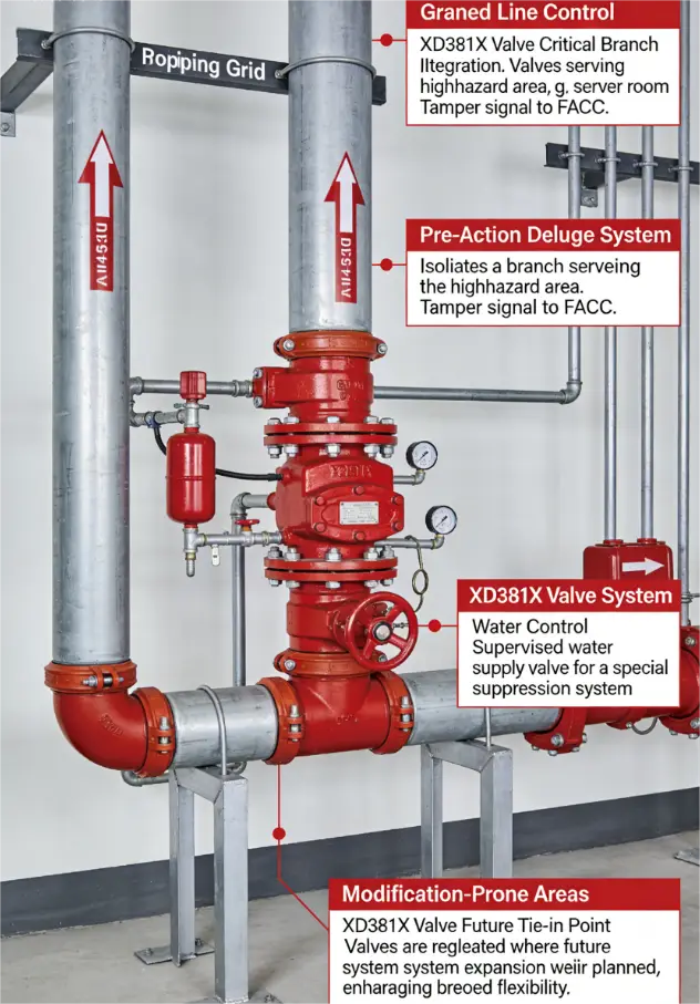 Fire Sprinkler Butterfly Valve