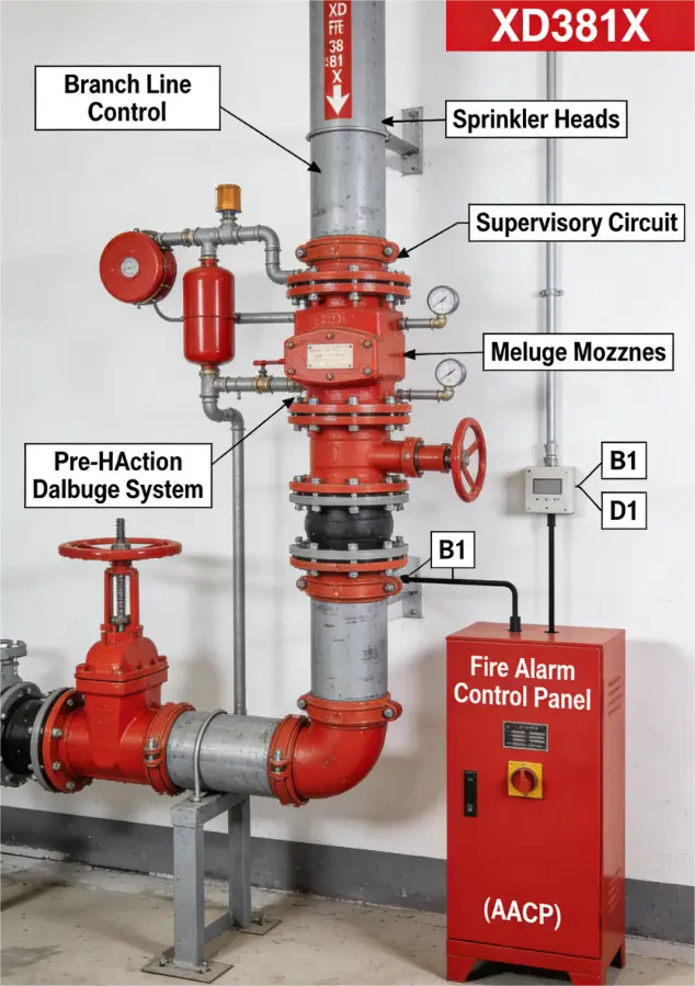 Fire Sprinkler Butterfly Valve