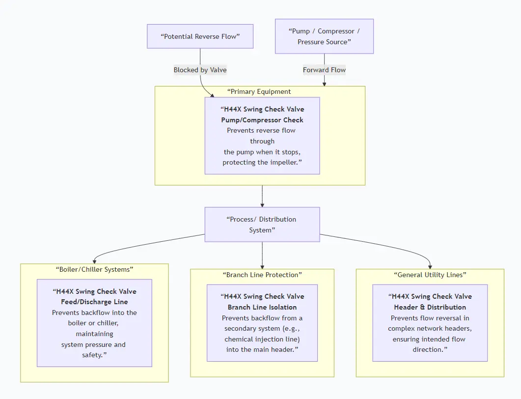 Flanged Check Valve Fire Protection