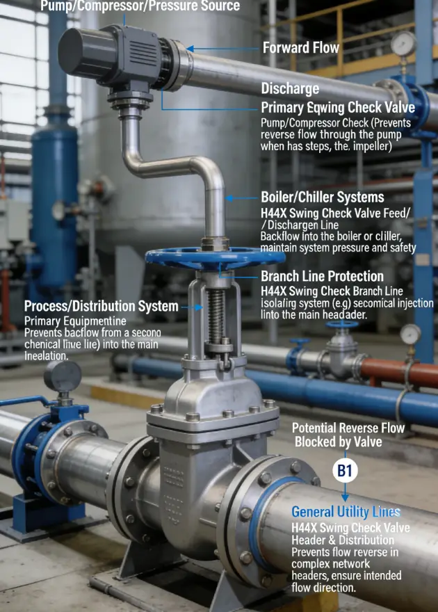 Flanged Check Valve Fire Protection