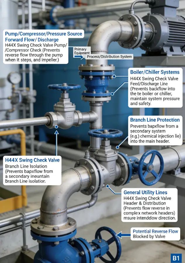 Flanged Check Valve Fire Protection