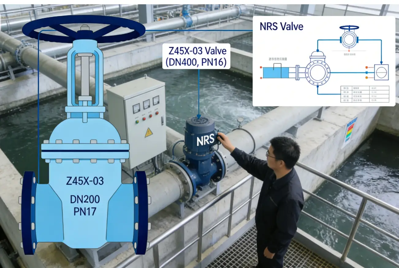 Flanged Resilient Seated NRS Gate Valve