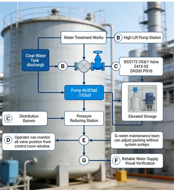Gate Valve OS & Y Type