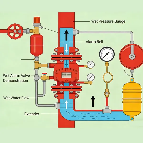 Grooved End Wet Alarm Valves