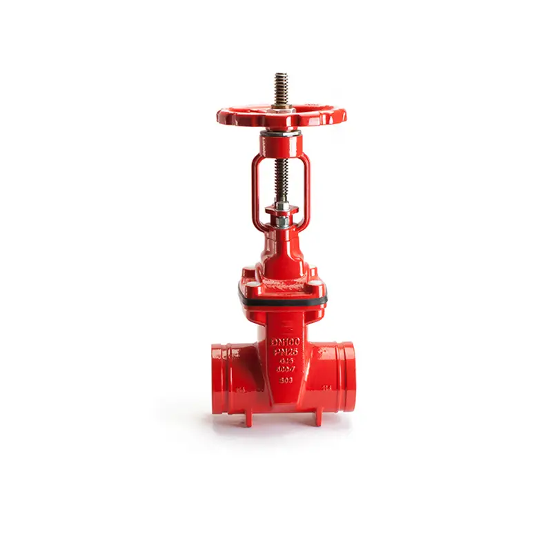 Grooved Resilient Seated OS&Y Gate Valve