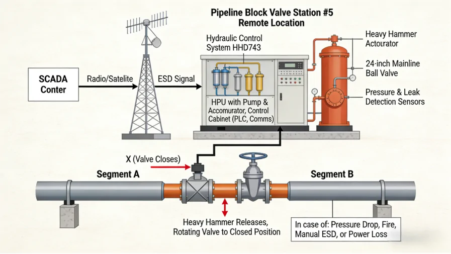 Hydraulic System Control Valve 