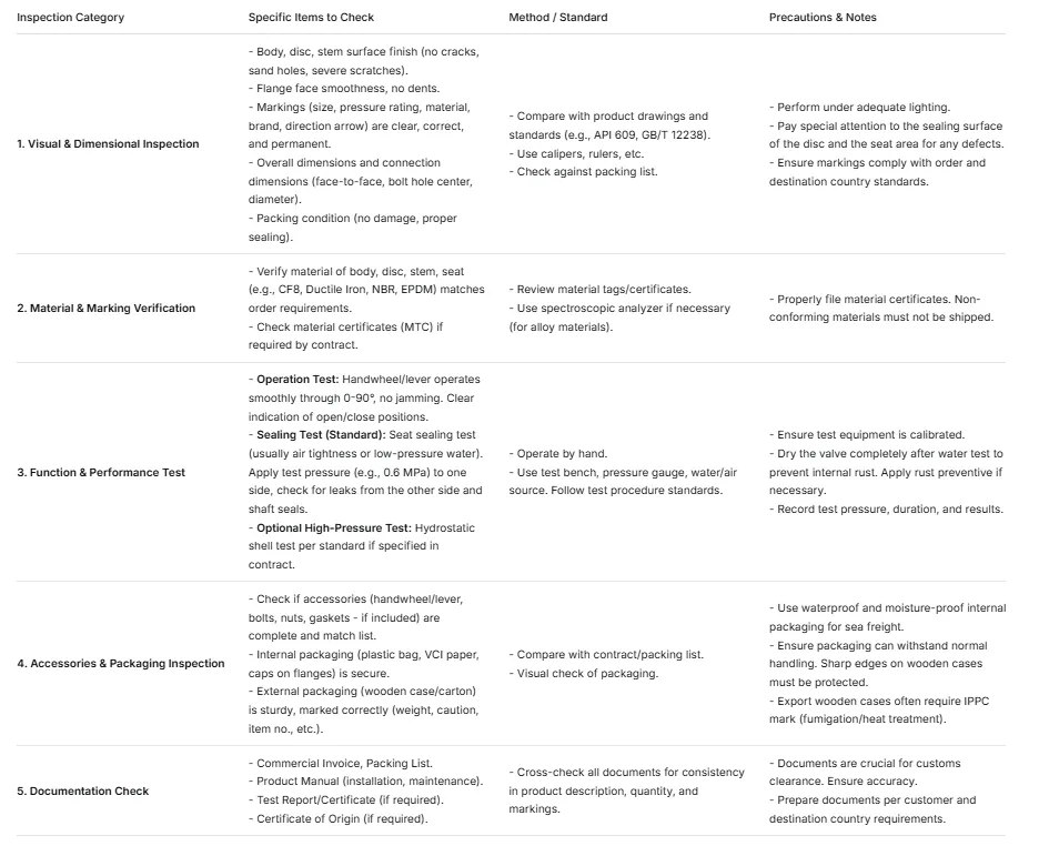Manual Wafer Butterfly Valve