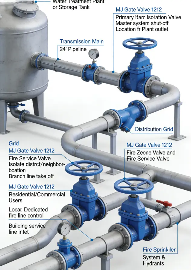 OS&Y Gate Valve Specifications