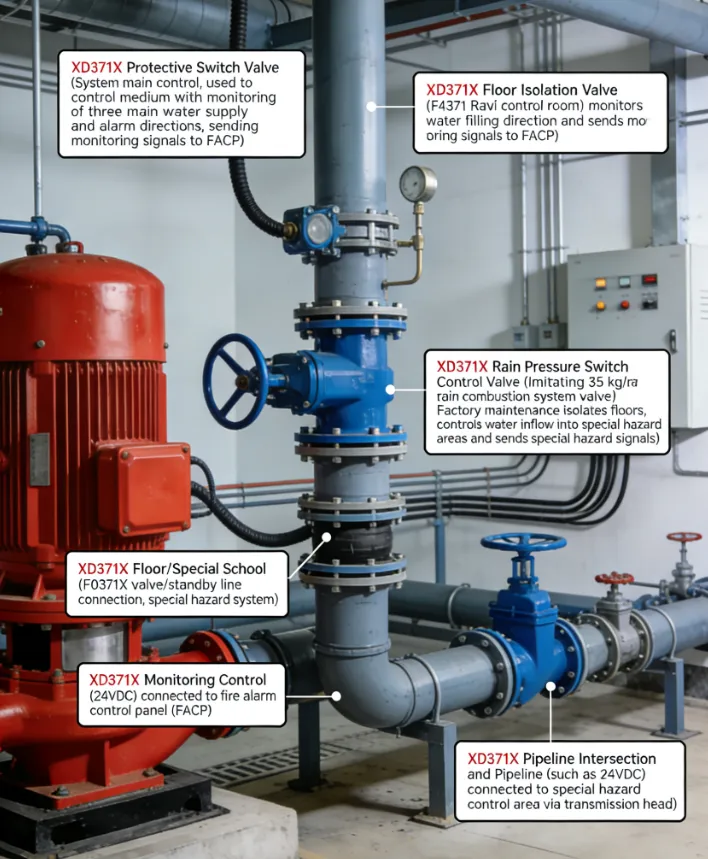 Wafer Butterfly Valve with Tamper Switch