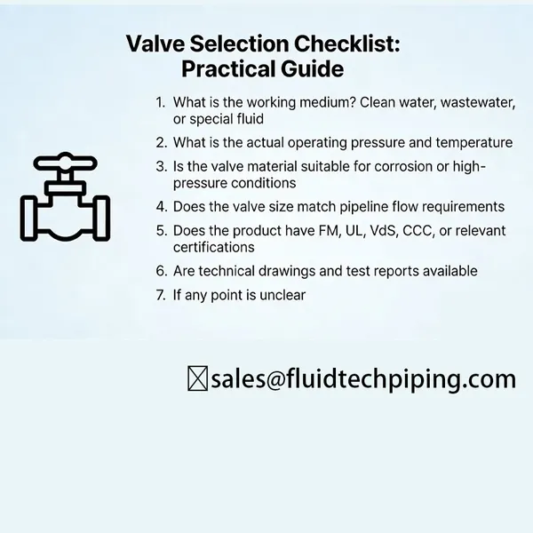 fire protection valves