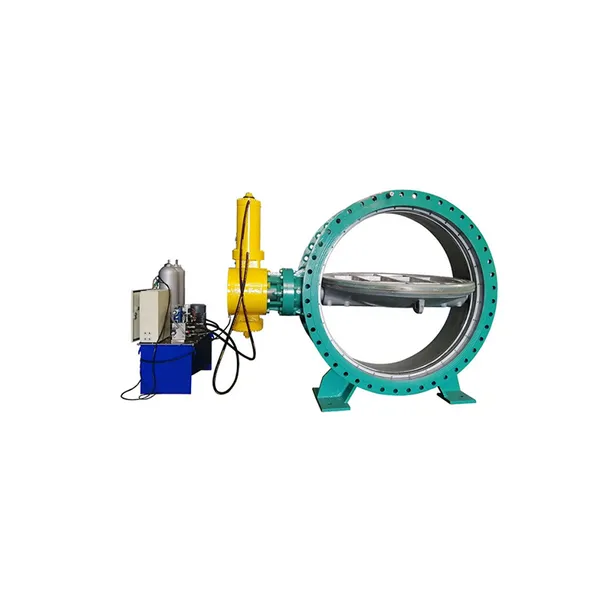 Accumulator Type Hydraulic Butterfly Valve HD743.png Accumulator Type Hydraulic Butterfly Valve