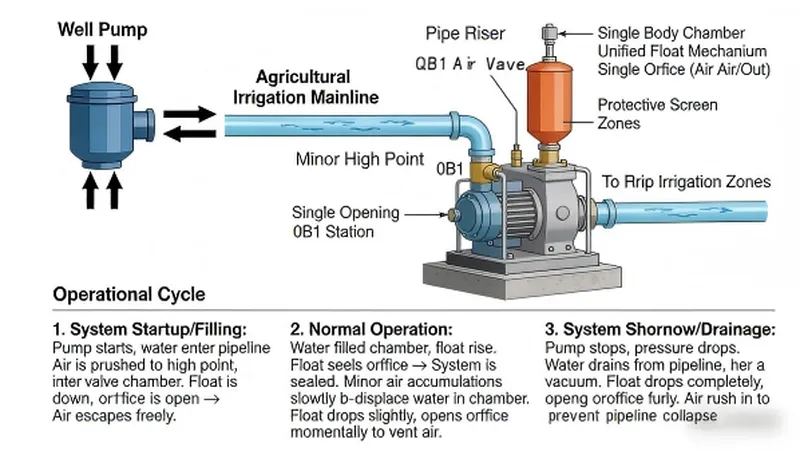 Single Opening Air Valve
