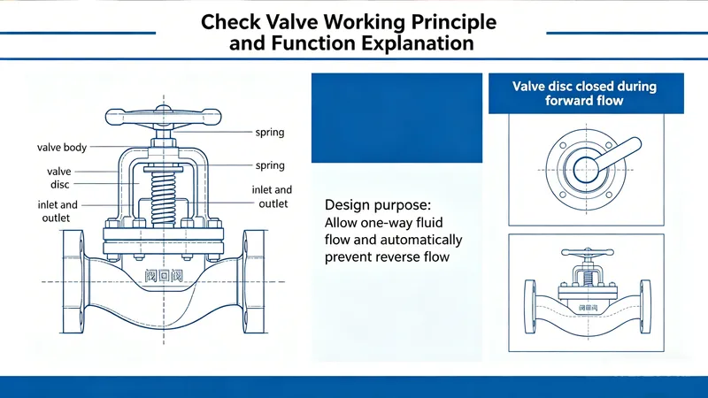 Introduction to the Function of Check Valve in Fire Protection Systems